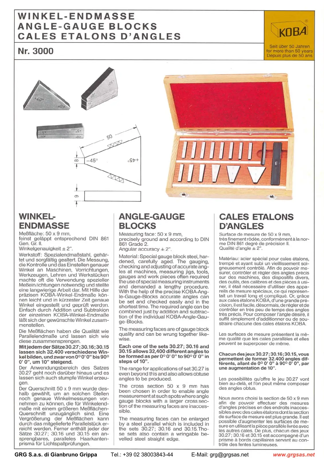 Catalogo Blocchetti angolari